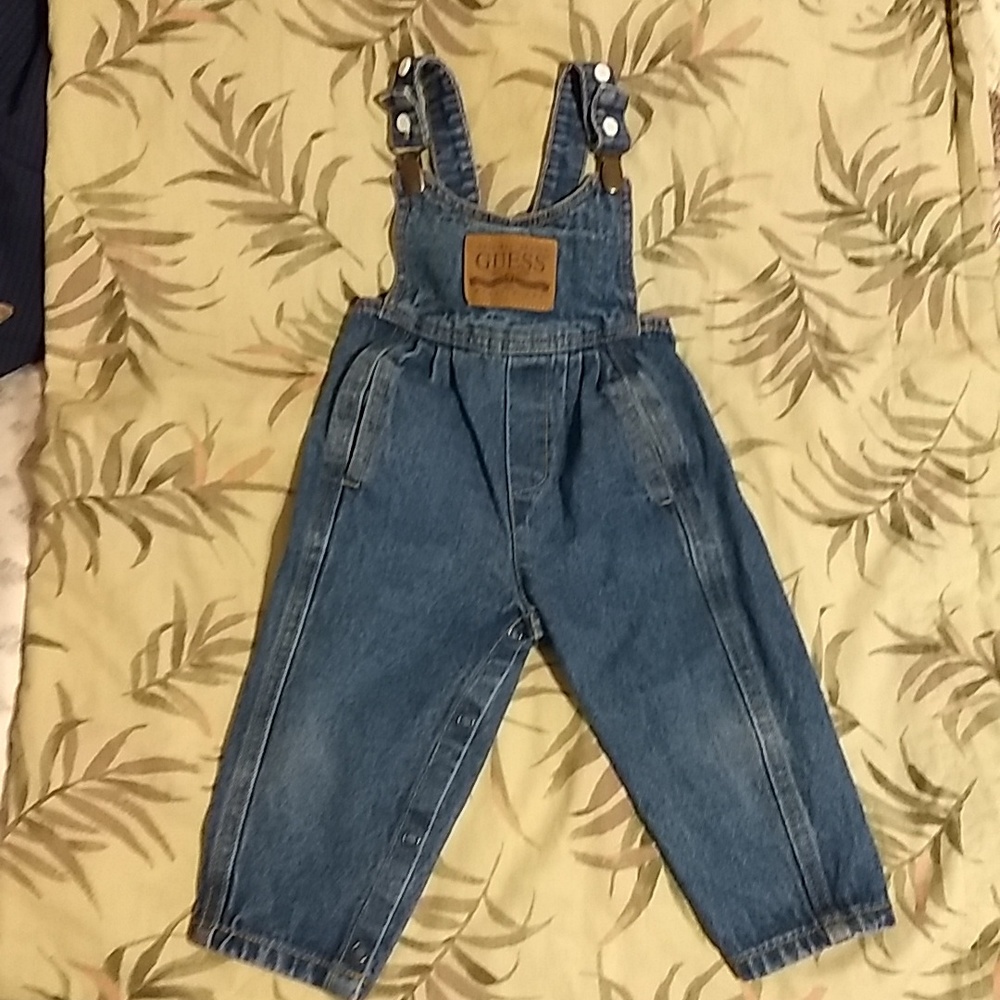 Guess denim overalls
